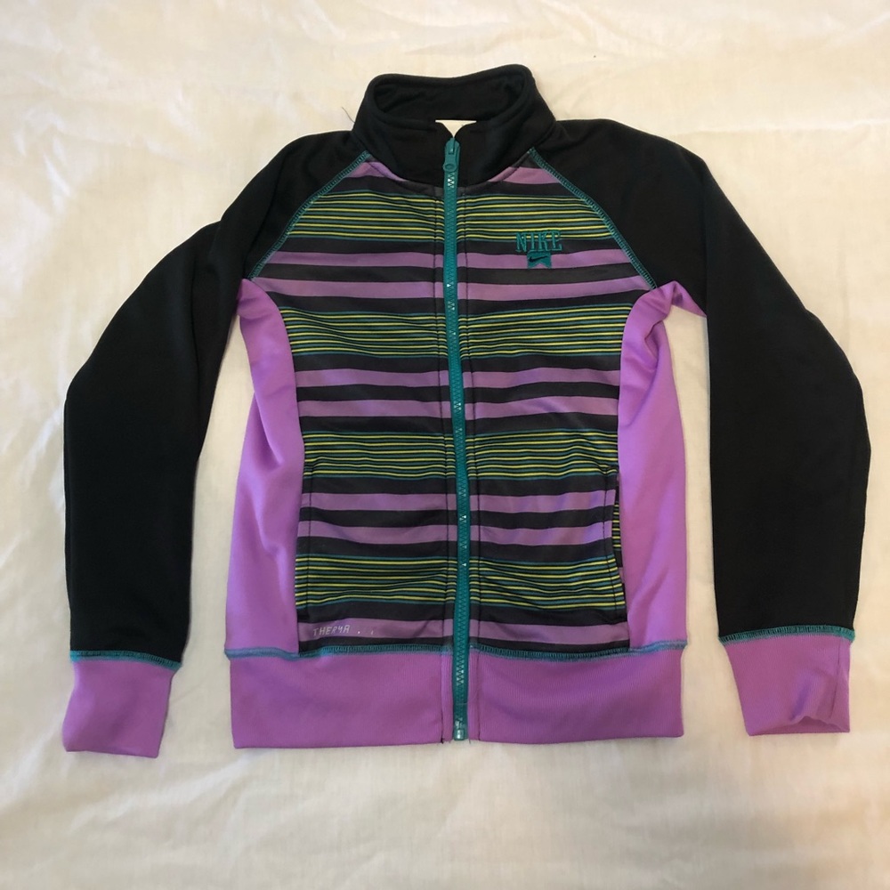 Girls Nike zip up sweatshirt